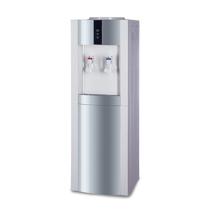 Кулер для воды Ecotronic «Экочип» V21-LE, нагрев и охлаждение, 500/50 Вт, бело-серебристый - фото 1884010937