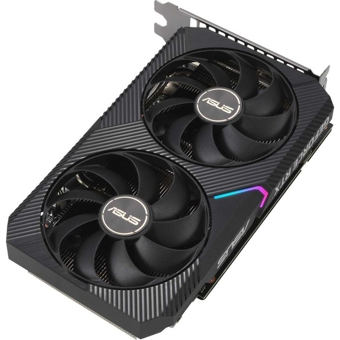 Видеокарта Asus DUAL-RTX3060-O12G-V2 LHR, GeForce RTX 3060, 12Gb, GDDR6, HDMI, DP - фото 51481268