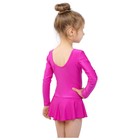 GD Купальник гимнастический с юбкой лайкра, цвет лиловый (р.32) - фото 25478518