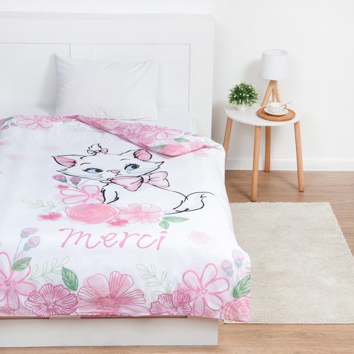 Пододеяльник 1.5-спальный «Этель» Merci, 143×215 см, поплин - Фото 1