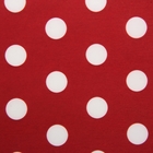 Пленка матовая "Белый горох", бордовый, 57 х 57 см - Фото 2