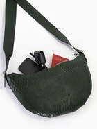 Сумка женская кросс-боди TEXTURA на молнии, 26×3×21 см, зелёная - Фото 9