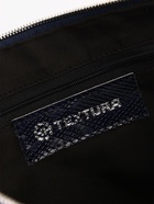 Сумка женская кросс-боди TEXTURA на молнии, 26×3×21 см, синяя - Фото 10