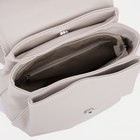 Рюкзак женский из искусственной кожи на молнии TEXTURA, цвет бежевый - фото 24315922