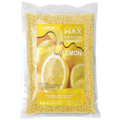 Воск плёночный для депиляции в гранулах JessNail «Лимон», 500 г