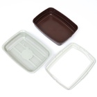 Лоток большой с сеткой и бортиком Atlantis «Стандарт», 43×33×12.5 см, шоколад - Фото 7