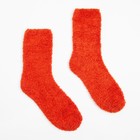 Носки махровые женские, цвет красный, размер 36-39 - Фото 2