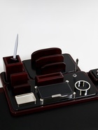 Набор настольный 6 в1 (карандашница, подставка для ручек, визитница, лоток, блок для бумаг, подставка) - Фото 2