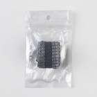 Лента для подгибания швов, термоклеевая, 25 мм, 100 см, серая - Фото 6