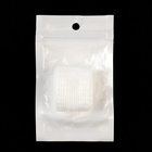 Лента для подгибания швов, термоклеевая, 25 мм, 100 см, белая - Фото 6