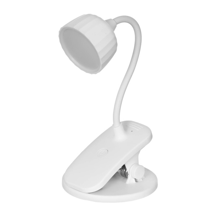 Настольная лампа "Ланди" LED 1,5Вт USB белый 8,5х8,5х19 см RISALUX - фото 1926526153