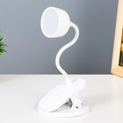Настольная лампа "Ланди" LED 1,5Вт USB белый 8,5х8,5х19 см RISALUX - Фото 6