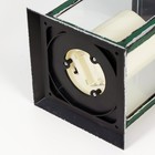 Ночник "Фонарь со свечой" LED от батареек 3хААА зеленый 14х14х29,5 см RISALUX - фото 21849344