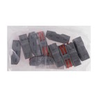 Строительно-монтажная клемма проходная, 32А, 0,08-4 мм2, фаза-ноль, набор 10 шт - Фото 3