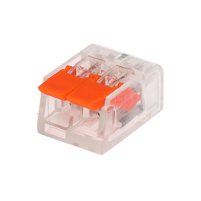 Строительно-монтажная клемма СК-331, 32 А, 0.14–4 мм², 2 отверстия, набор 10 шт.