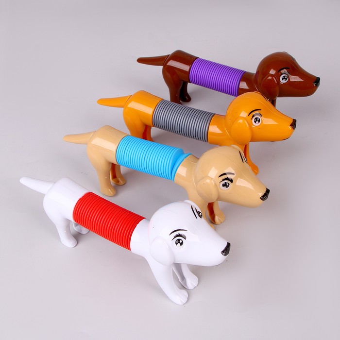 Развивающая игрушка «Собачка», цвета МИКС - фото 1900236642