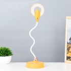 Настольная лампа "Блум" LED 3Вт АКБ USB желтый 11,5х13х45 см RISALUX - Фото 5