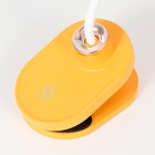 Настольная лампа на прищепке "Блум" LED 3Вт АКБ USB оранжевый 8х12х42,5 см RISALUX - фото 21849582