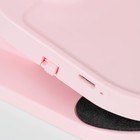 Настольная лампа на прищепке "Блум" LED 3Вт АКБ USB розовый 8х12х42,5 см RISALUX - фото 21849611