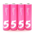 Батарейка алкалиновая Xiaomi ZMI Rainbow Zi5, AA, LR6, спайка, 4 шт, розовые - фото 51323366 Батарейка алкалиновая Xiaomi ZMI Rainbow Zi5, AA, LR6, спайка, 4 шт, розовые - фото 51323366