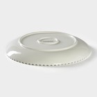 Тарелка обеденная Magistro «Лакомка», d=20.5 см, фарфор, белая - Фото 3