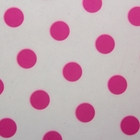 Плёнка для цветов и подарков "Горох на белом", 60 х 60 см - Фото 2