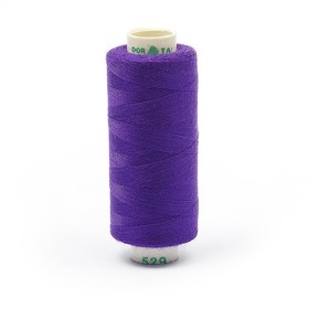 Нитки Dor Tak 40/2, 400 ярд, цвет №529 фиолетовый, 10 шт в уп.