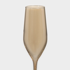 Бокалы для шампанского Luminarc «Золотой мёд», 160 мл, 4 шт., стекло, золотистый - Фото 3