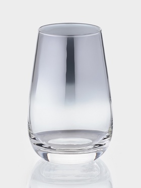 Стаканы Luminarc «Серебряная дымка», 350 мл, набор 4 шт., стекло, серые, прозрачные