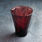 Стакан низкий стеклянный «Шетланд Скульптура», 300 мл, цвет лилак - Фото 2