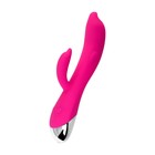 Вибратор Штучки-Дрючки «Дрючка-Удовольствие» с клиторальным стимулятором, розовый, 21,5 см - Фото 6