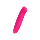 Вибратор Штучки-Дрючки, ABC-пластик, розовый, 12 см - Фото 4
