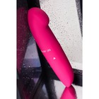 Вибратор Штучки-Дрючки, ABC-пластик, розовый, 12 см - Фото 10