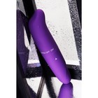 Вибратор Штучки-Дрючки, ABC-пластик, фиолетовый, 12 см - Фото 3