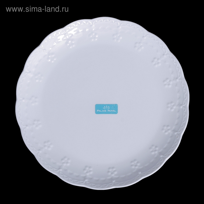 Тарелка"Dolci", белая, керамика, 20 × 20 × 2 см - Фото 1