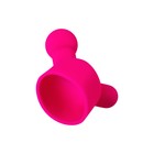 Насадка для массажера Love Magic, силикон, розовая, 6 см - Фото 4