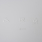 Корзина для хранения «Плетёнка», 35×29×17.5 см, белая - Фото 4