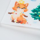 Вафельные картинки съедобные «Веселого нового года», для декора тортов и капкейков, 1 лист - Фото 3