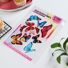 Вафельные картинки съедобные «Бабочки» для капкейков, торта KONFINETTA, 1 лист А5 - Фото 6