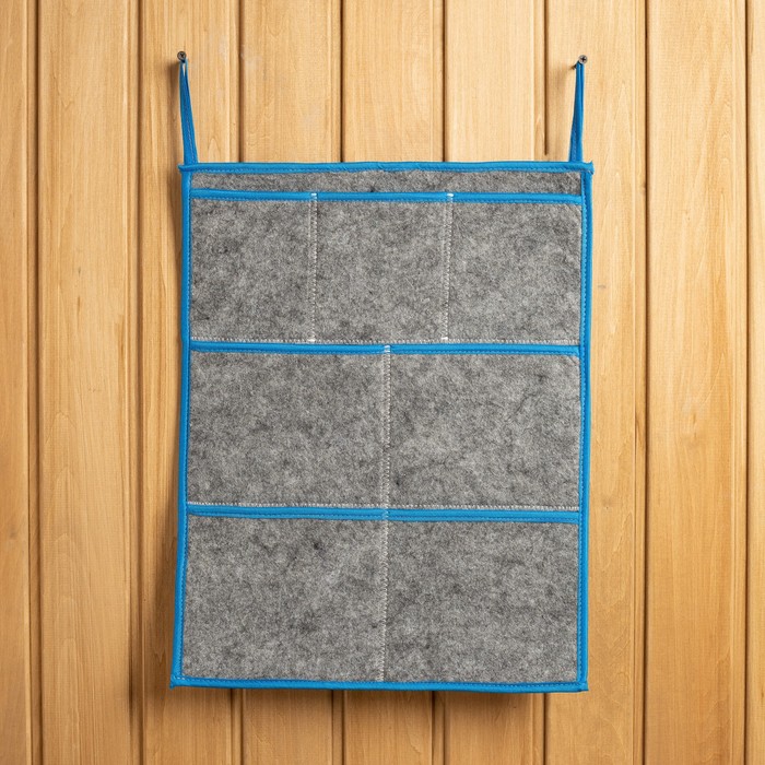 Органайзер настенный прямоугольный, с цветной окантовкой МИКС - Фото 1