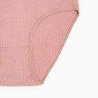 Трусы женские слипы, цвет пудра, р-р 50-52 - фото 21850250