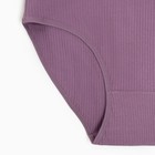 Трусы женские слипы, цвет темно-фиолетовый, р-р 48-50 - фото 49833972