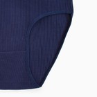 Трусы женские слипы, цвет темно-синий, р-р 48-50 - фото 53292375