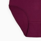 Трусы женские слипы, цвет бордовый, р-р 48-50 - фото 41447062