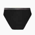 Трусы женские слипы, цвет черный, р-р 46-48 - фото 44117955