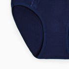 Трусы женские слипы, цвет темно-синий, р-р 50-52 - фото 41182831