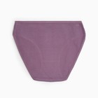 Трусы женские слипы, цвет темно-фиолетовый, р-р 50-52 - фото 42003450