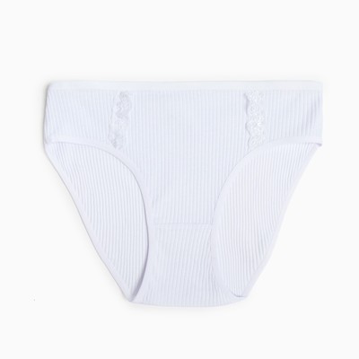 Трусы женские слипы, цвет белый, р-р 46-48