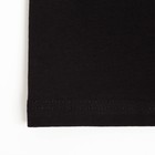 Футболка женская Basic line цвет черный, р-р 48 - фото 46437861