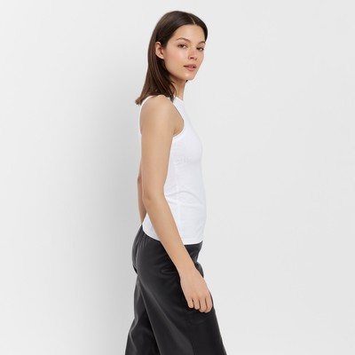 Майка женская MINAKU: Basic line, размер 48, белая